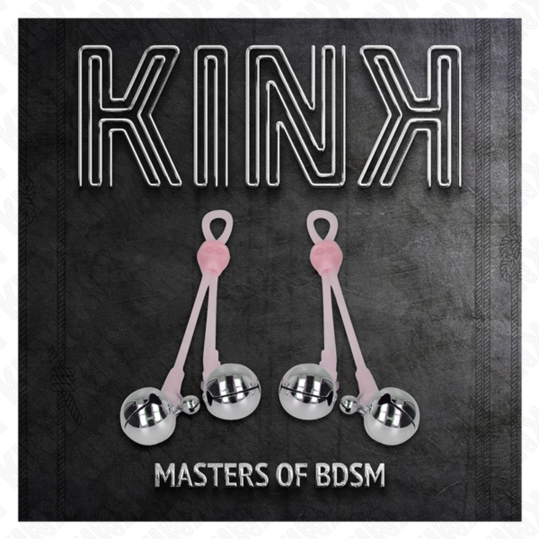 kink---pinzas-para-pezones-luminosas-forma-calabera-con-cascabel-sonoro-ajustable-rosa-/-plateado-4