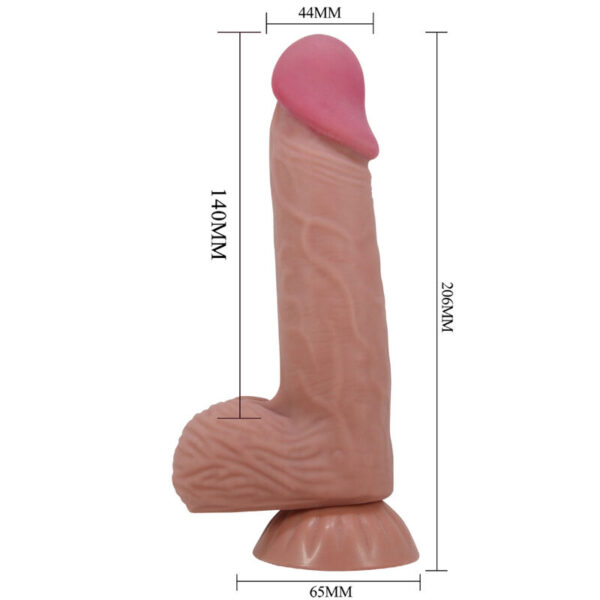 pretty-love---sliding-skin-series-dildo-realÍstico-con-ventosa-piel-deslizante-moreno-20.6-cm-5