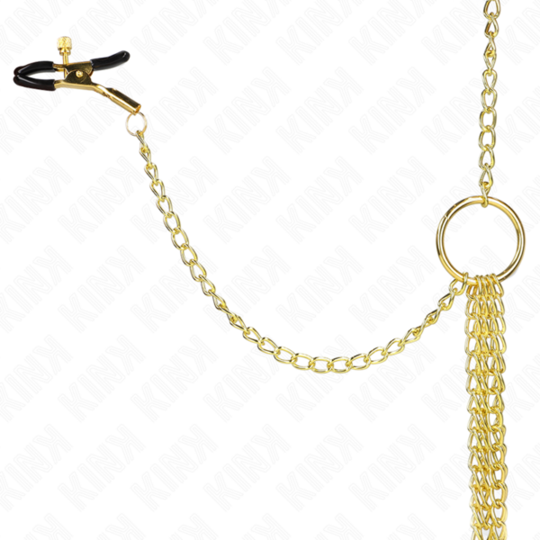 kink---pinzas-para-pezones-y-clÍtoris-4-enganches-ajustable-dorado-3
