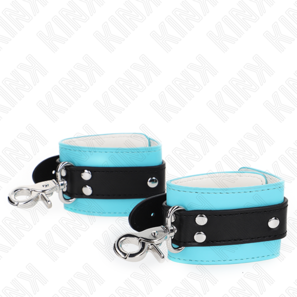kink---muÑequeras-con-cierre-premium-negro-/-azul-ajustable-21-28-cm-x-5.5-cm-2