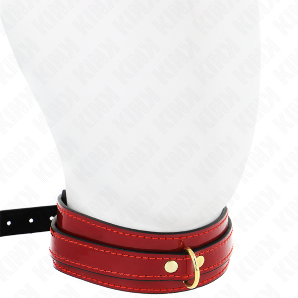 kink---collar-ajustable-rojo-vino-detalles-dorados-29-42.5-cm-x-4-cm-2