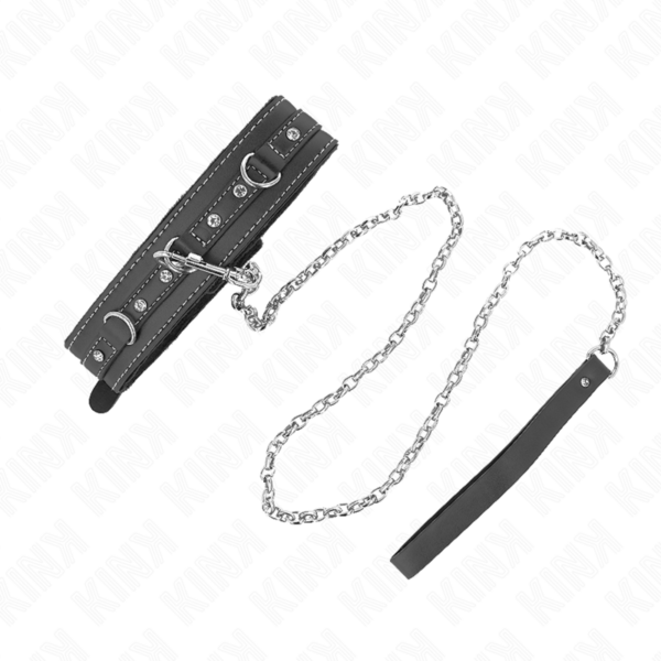 kink---collar-con-correa-105-cm-de-piel-de-pvc-remache-de-diamantes-de-imitaciÓn-41.5-x-4-cm-1