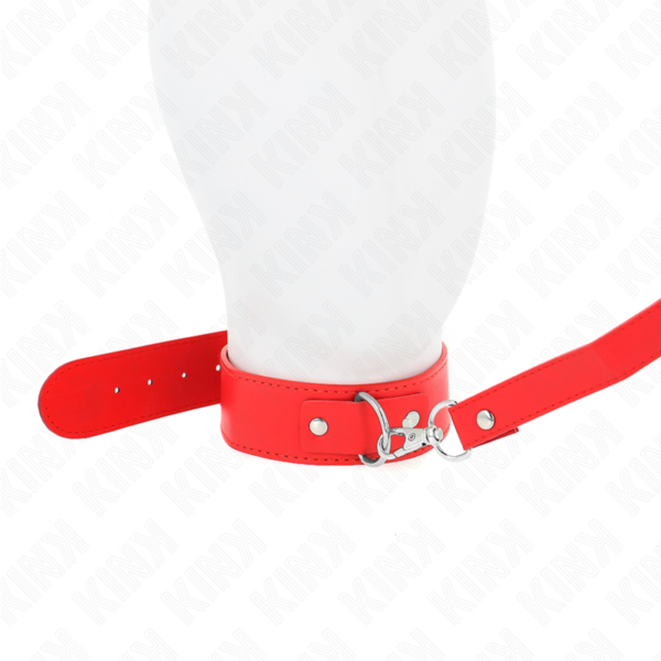 kink---collar-con-correa-116-cm-fino-rojo-ajustable-32-50-cm-x-8-cm-4