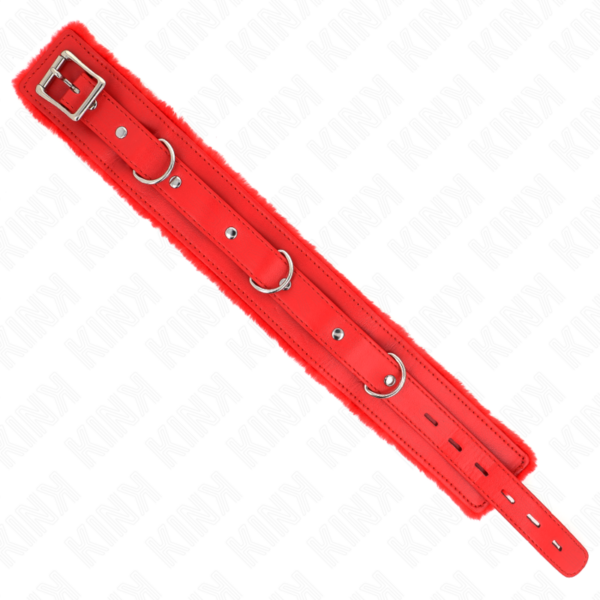 kink---collar-con-correa-65-cm-con-restricciones-rojo-ajustable-36-42-cm-x-5.5-cm-5