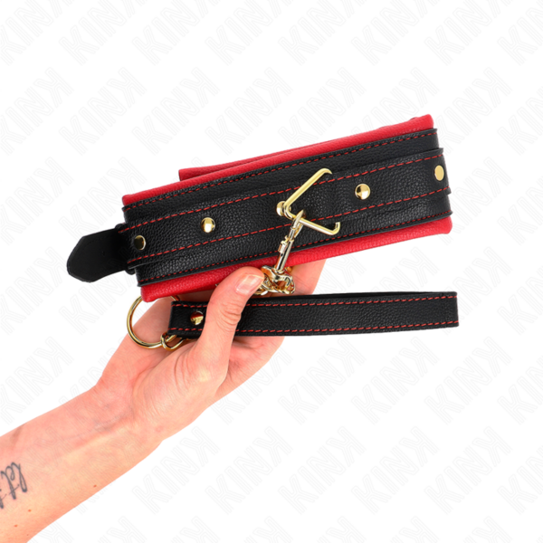 kink---collar-con-correa-de-tejido-liso-ajustable-33-48-cm-x-5.7-cm-3