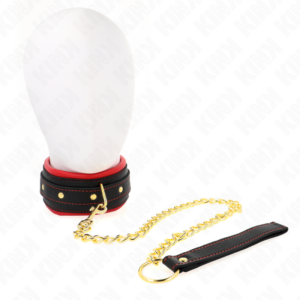 kink---collar-con-correa-de-tejido-liso-ajustable-33-48-cm-x-5.7-cm-0