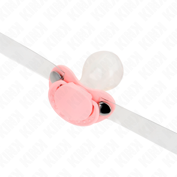 kink---mordaza-forma-chupete-5.5-x-4-cm-rosa-ajustable-43-60-cm-3