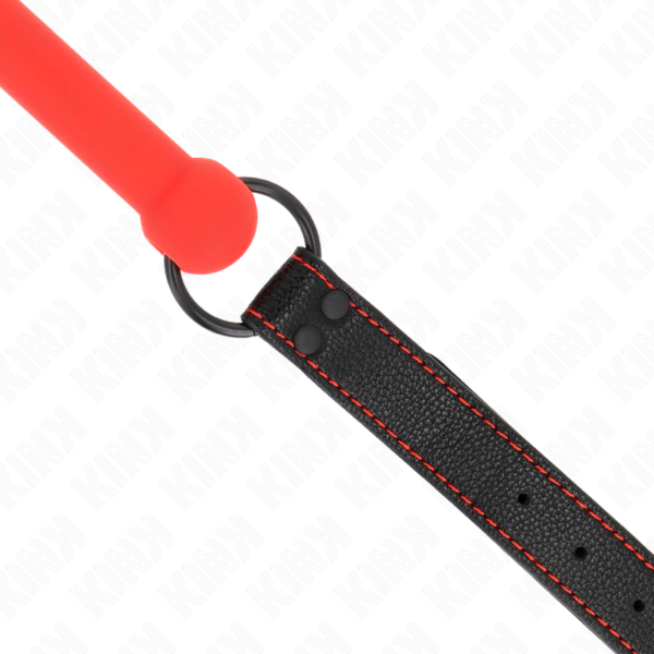 kink---mordaza-forma-de-hueso-con-correa-polipiel-rojo-ajustable-41-57-cm-3