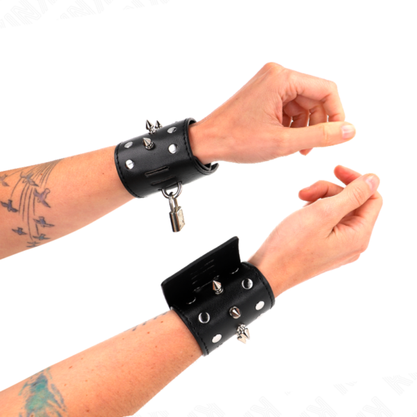 kink---muÑequeras-estilo-punk-con-pinchos-25-x-6-cm-2