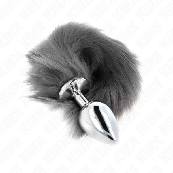 kink---plug-anal-talla-l-10-x-4-cm-con-cola-sintÉtica-40-cm-plateado-y-blanco-1