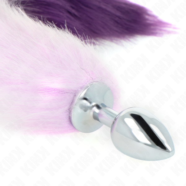 kink---plug-anal-talla-s-7-x-3-cm-con-cola-sintÉtica-40-cm-violeta-3