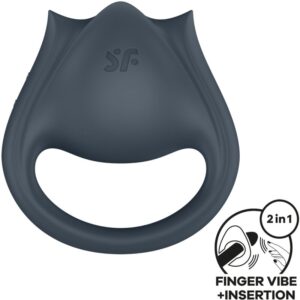 satisfyer---perfect-pair-2-multivibrador-2-en-1-anillo-para-pene-&-estimulador-de-dedo-gris-0