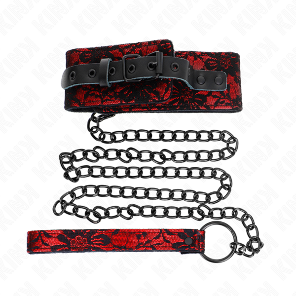 kink---collar-con-correa-105-cm-de-encaje-con-cinturÓn-de-cuero-real-44-x-5.5-cm-1