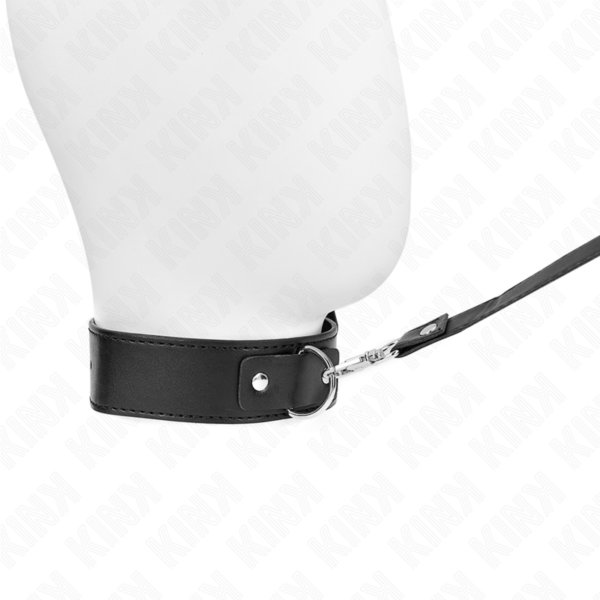 kink---collar-con-correa-116-cm-fino-negro-ajustable-32-50-cm-x-8-cm-4