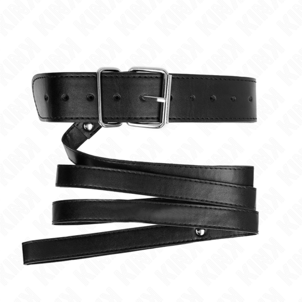 kink---collar-con-correa-116-cm-fino-negro-ajustable-32-50-cm-x-8-cm-3