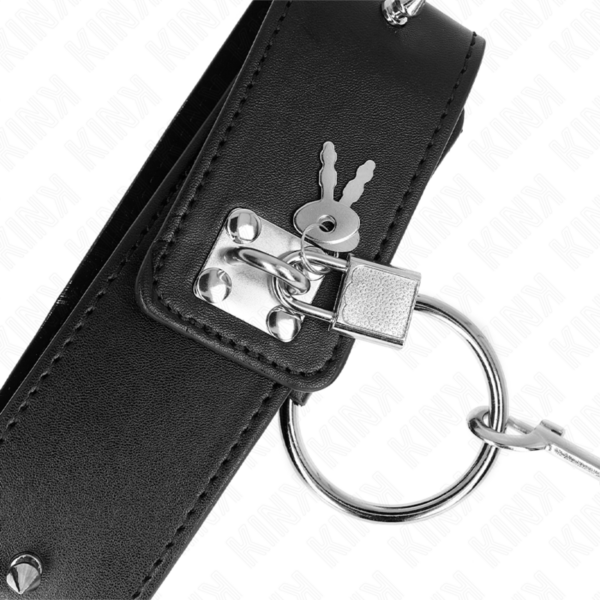 kink---collar-con-correa-65-cm-con-tachuelas-plateadas-modelo-2-ajustable-36-43-cm-x-5-cm-5
