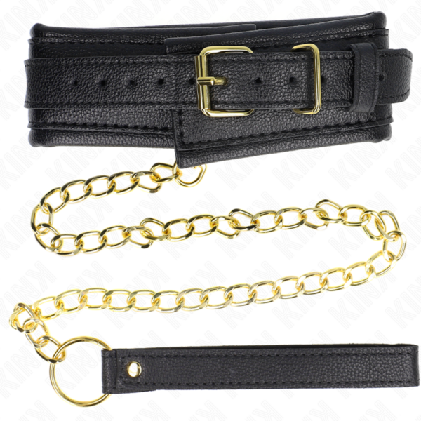 kink---collar-con-correa-esponja-imitaciÓn-cuero-modelo-1-ajustable-37-54-cm-x-3-cm-2