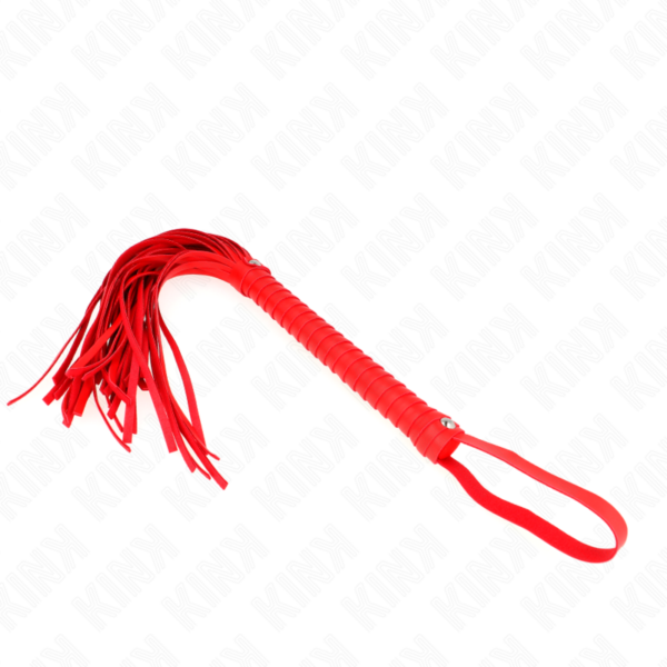 kink---lÁtigo-con-mango-texturizado-rojo-48.5-cm-2