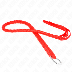 kink---lÁtigo-de-serpiente-con-anillo-de-mano-rojo-65-cm-0