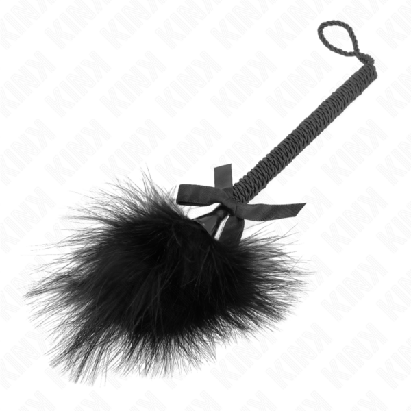 kink---masajeador-de-cuerda-de-nailon-con-plumas-para-cosquillas-y-lazo-negro-25-cm-3