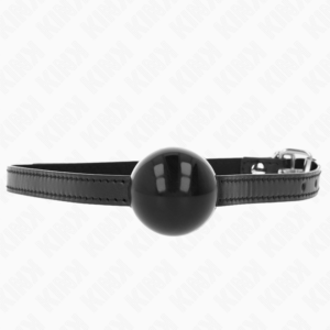 kink---mordaza-de-bola-4-cm-sÓlida-simple-negro-65-x-1.5-cm-0