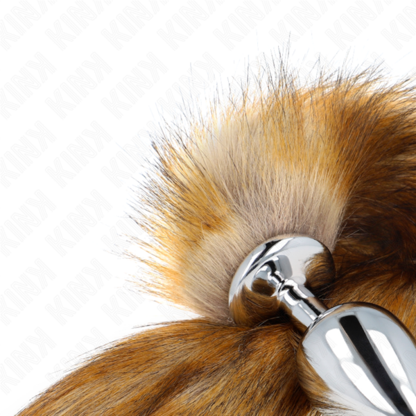 kink---plug-anal-talla-l-10-x-4-cm-con-cola-sintÉtica-40-cm-marrÓn-3