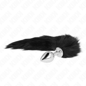 kink---plug-anal-talla-m-8-x-3.5-cm-con-cola-sintÉtica-40-cm-negro-0