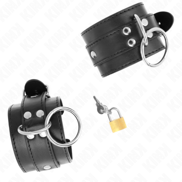 kink---muÑequeras-con-bloqueo-de-candado-en-anillas-negro-ajustable-20-28-cm-x-5.5-cm-1