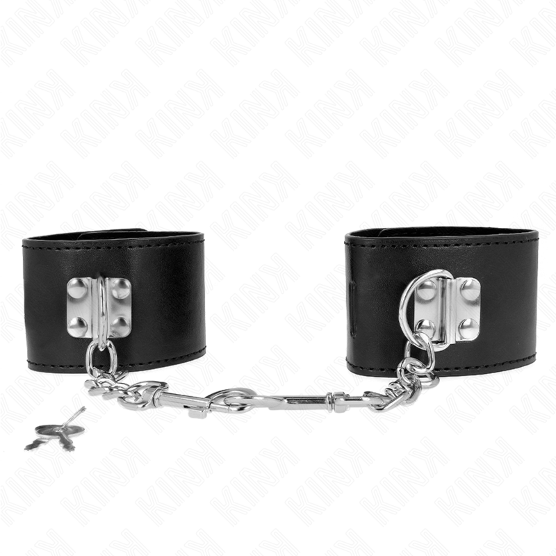 kink---muÑequeras-con-cierre-candado-negro-ajustable-16-23-cm-x-5.5-cm-0