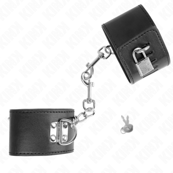 kink---muÑequeras-con-cierre-candado-negro-ajustable-16-23-cm-x-5.5-cm-1