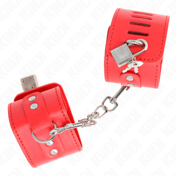 kink---muÑequeras-con-cierre-candado-rojo-ajustable-16-23-cm-x-5.5-cm-1