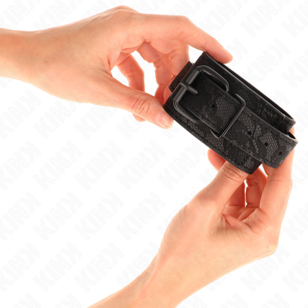 kink---muÑequeras-de-encaje-ajustable-negro-19-26-cm-2