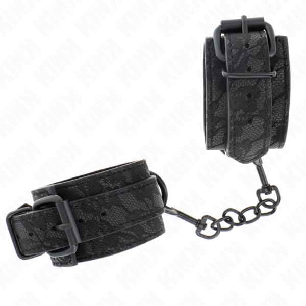 kink---muÑequeras-de-encaje-ajustable-negro-19-26-cm-1