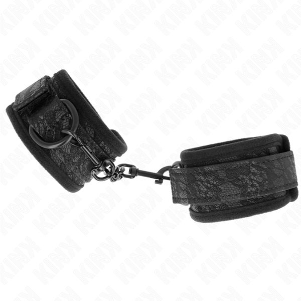 kink---muÑequeras-de-encaje-y-neopreno-ajustable-negro-20-29-cm-x-5-cm-1