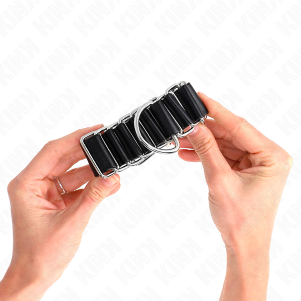 kink---muÑequeras-finas-en-forma-de-bisagra-negro-ajustable-16-22-cm-x-3.5-cm-2