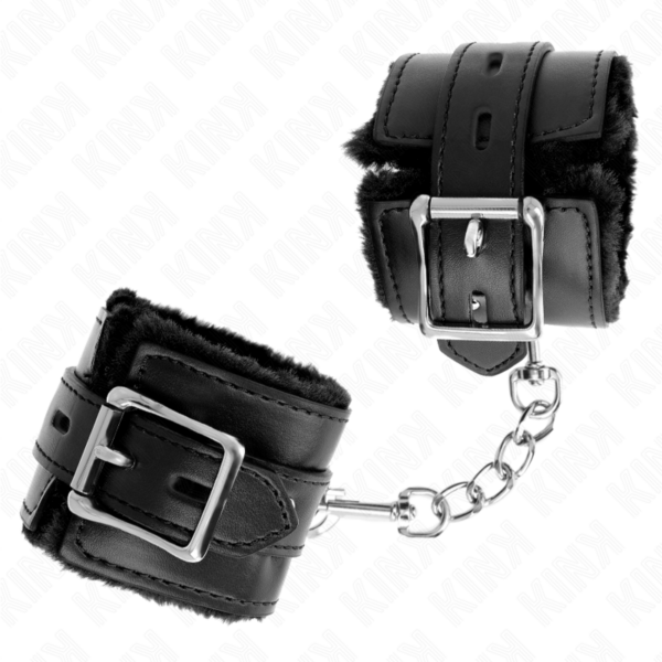 kink---muÑequeras-forradas-con-agujeros-cuadrados-negro-y-correa-negro-ajustable-17-29-cm-x-6-cm-1