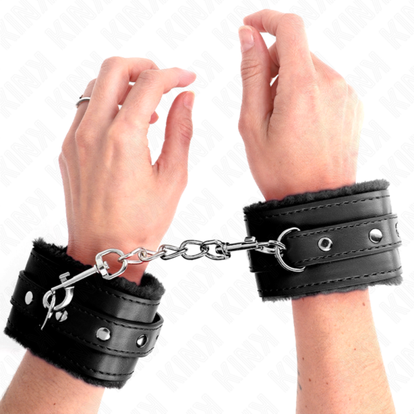 kink---muÑequeras-forradas-premium-negro-con-correa-negro-ajustable-17-29-cm-x-6-cm-3