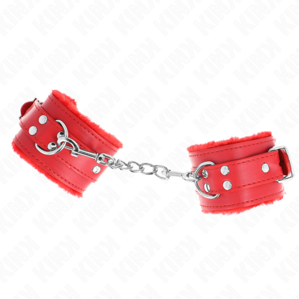 kink---muÑequeras-forradas-rojo-con-correa-rojo-ajustable-20-29-cm-x-5.5-cm-1