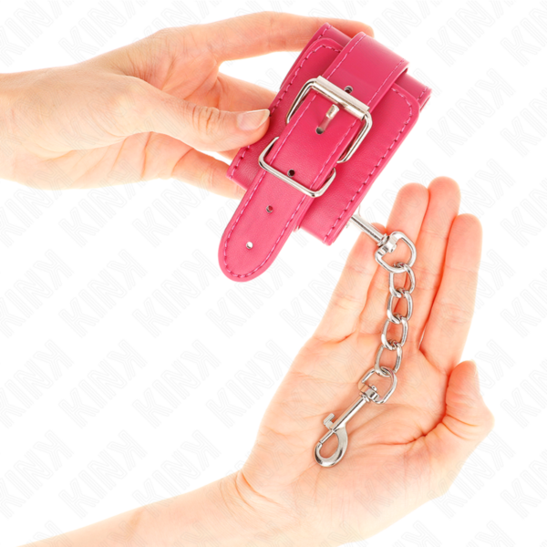 kink---muÑequeras-fucsia-con-detalles-en-fucsia-ajustable-20-28-cm-x-5.5-cm-2