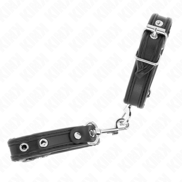 kink---muÑequeras-mini-negro-con-tachuelas-ajustable-16-22-cm-x-2-cm-1