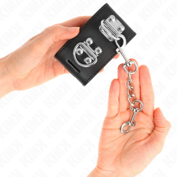 kink---muÑequeras-multiposiciÓn-con-cierre-candado-negro-ajustable-16-23-cm-x-5.5-cm-2