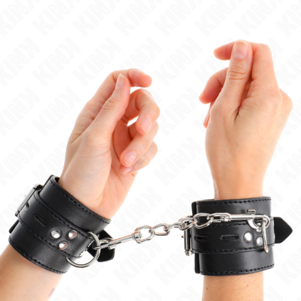 kink---muÑequeras-negro-con-correa-negro-ajustable-17-28-cm-x-6-cm-3