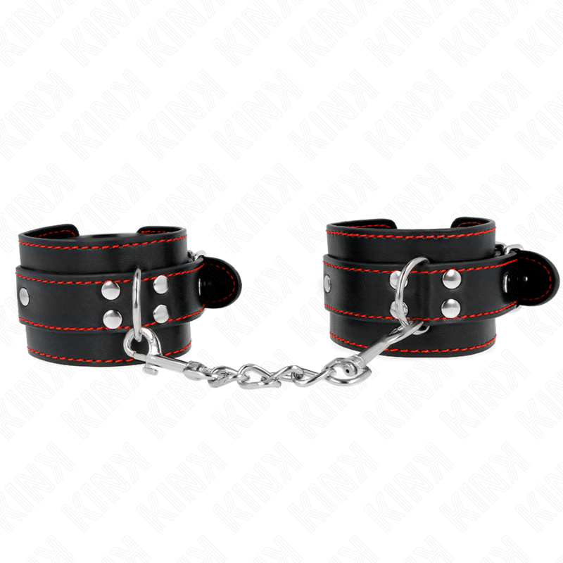 kink---muÑequeras-negro-con-detalles-en-rojo-ajustable-20-28-cm-x-5.5-cm-0