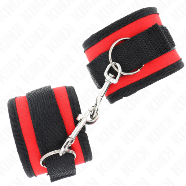 kink---muÑequeras-nylon-rojo-negro-modelo-2-ajustable-18-35-cm-x-6-cm-1