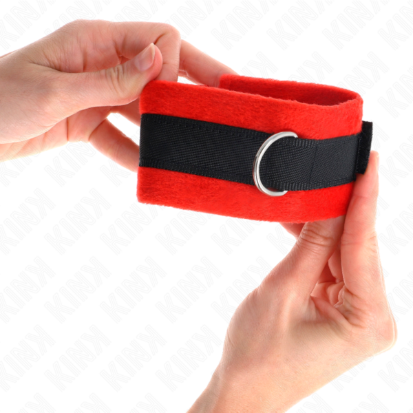 kink---muÑequeras-para-principiantes-negro-rojo-30-x-7-cm-2