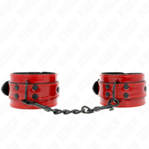 kink---muÑequeras-rojo-oscuro-23-x-5-cm-0
