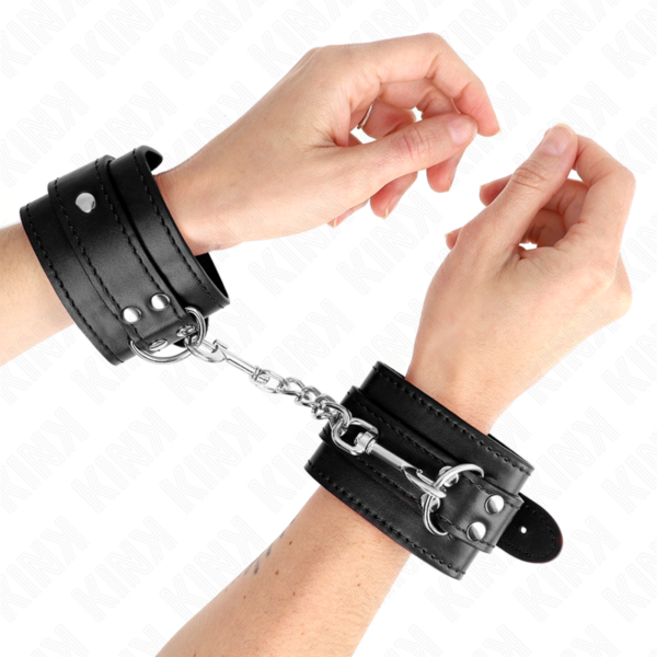 kink---muÑequeras-sencillas-negro-ajustable-20-23-cm-x-5.5-cm-3