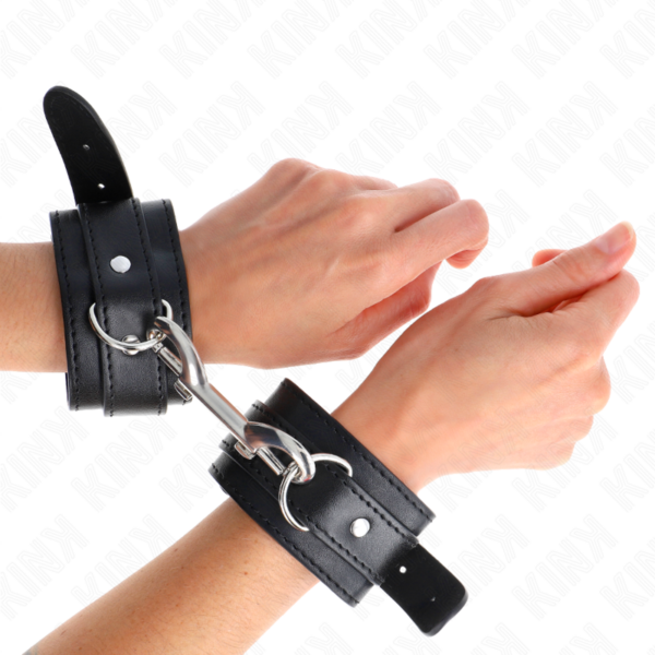 kink---muÑequeras-simples-con-fila-de-remaches-negro-ajustable-17-28-cm-x-5-cm-3