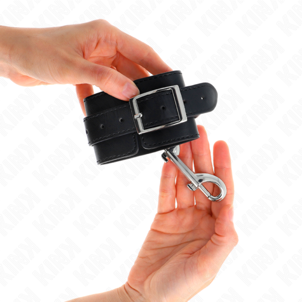 kink---muÑequeras-simples-con-fila-de-remaches-negro-ajustable-17-28-cm-x-5-cm-2