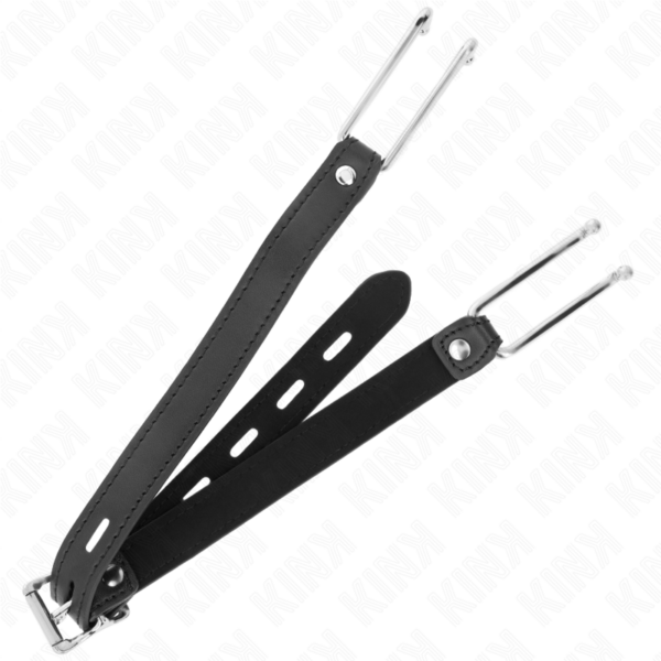 kink---mordaza-gancho-de-metal-11.5-cm-con-correa-de-polipiel-ajustable-39-58-cm-x-2-cm-1